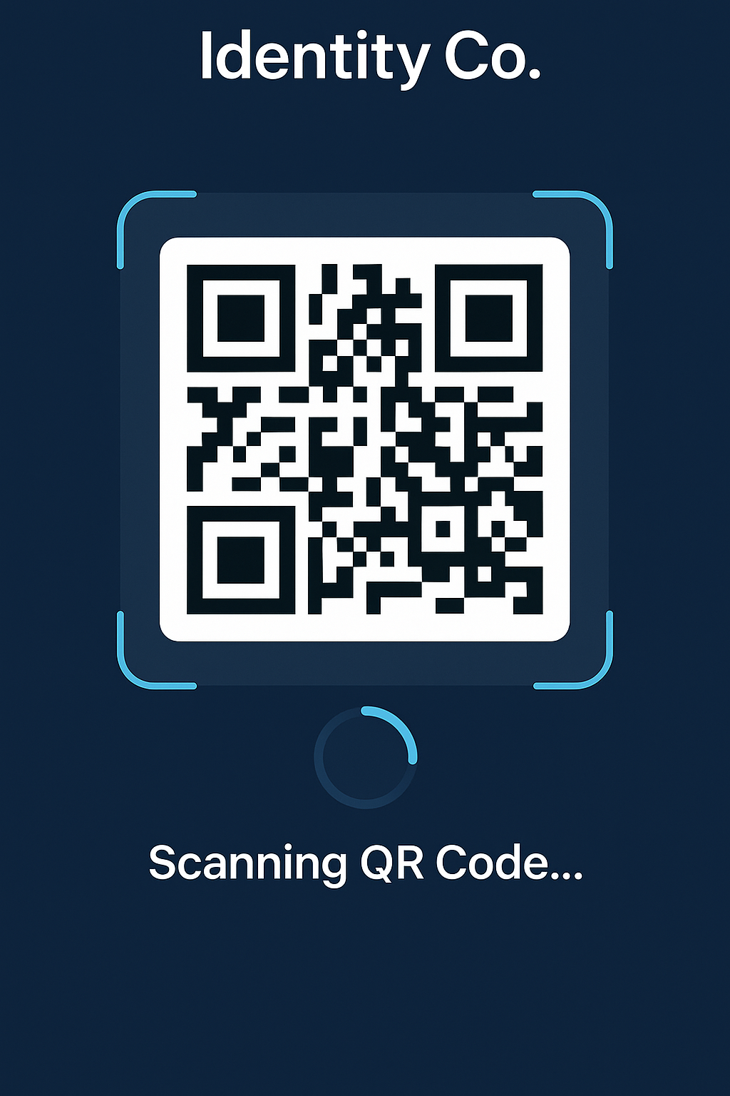 Scanning QR code